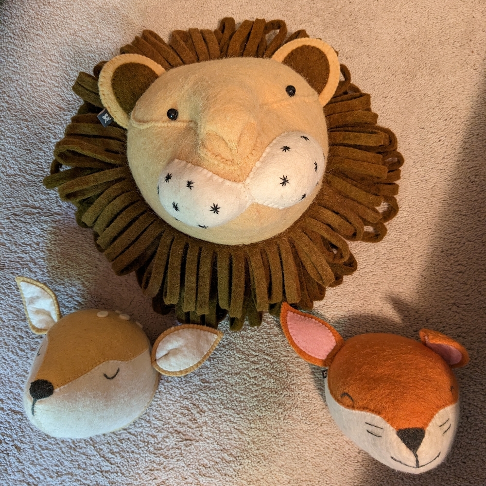 Fiona Walker animal heads